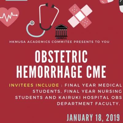 HKMUSA OBSTERIC HEMORRAGE CME